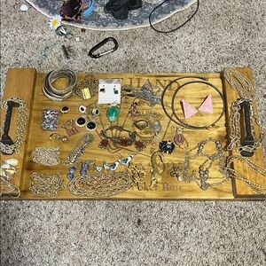 Elegant Gold and Silver Necklace